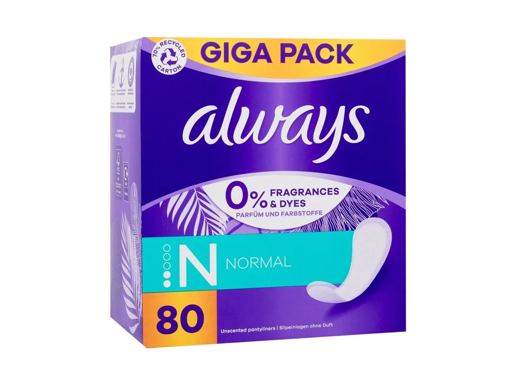 Always Daily Normal Ieliktnis 80 ml