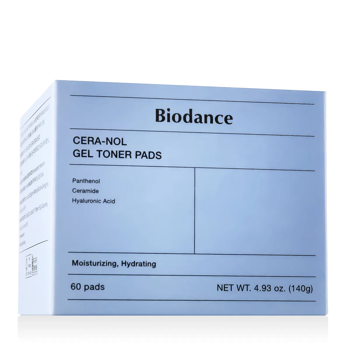 Biodance Cera-Nol Gel Toner Pads Attīrošās