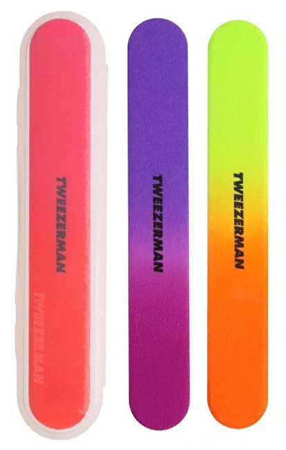 Tweezerman Neon Nail Files (3 pieces)
