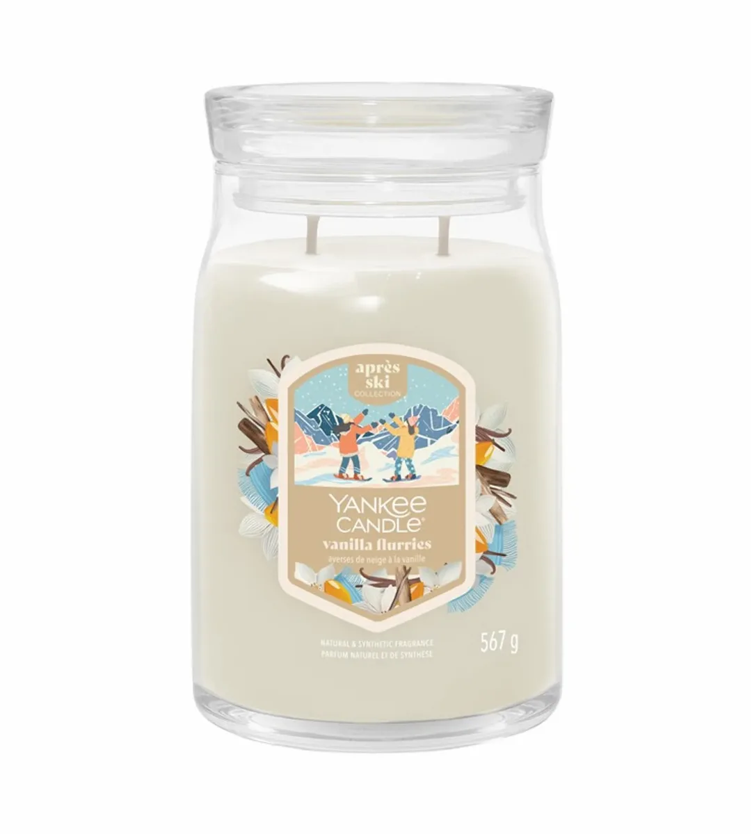 Yankee Candle Vanilla Flurries Aromātiskā svece
