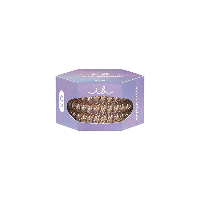 Invisibobble Hair elastic Slim Premium Bronze