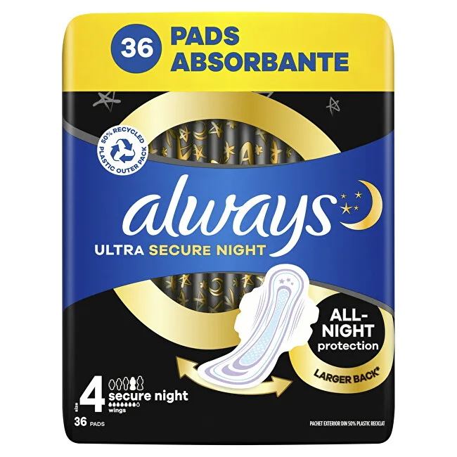 Always Ultra Secure Night sanitary pads