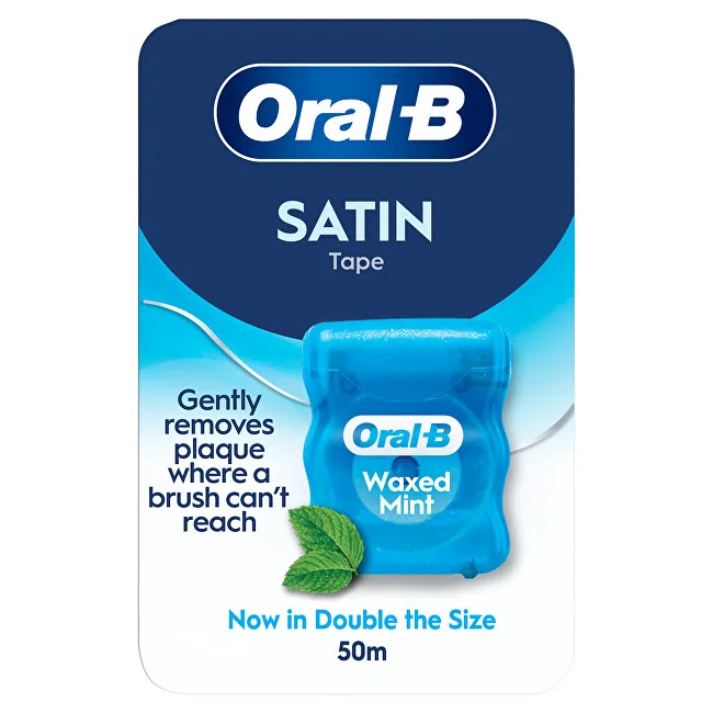 Oral-b Satin Waxed Mint 50 m