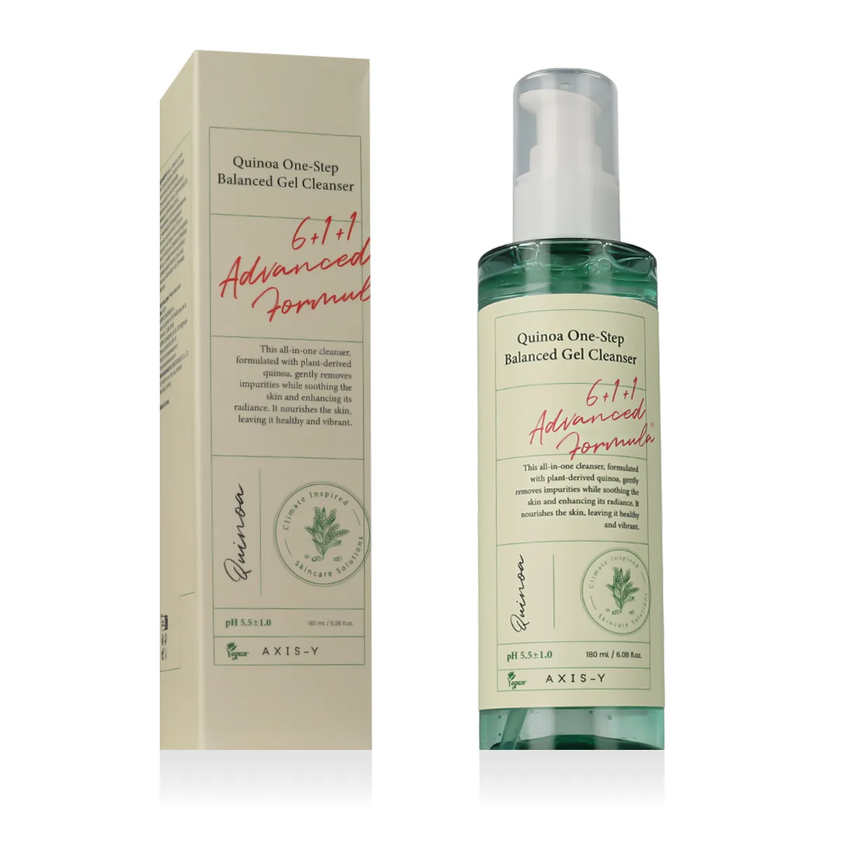 Axis-y Quinoa One-Step Balanced Gel Cleanser