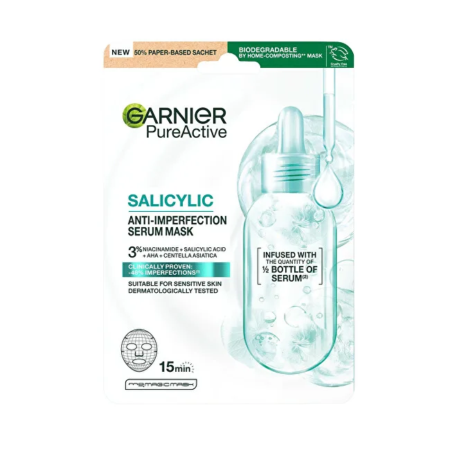 Garnier Salicylic Serum Mask - Maska