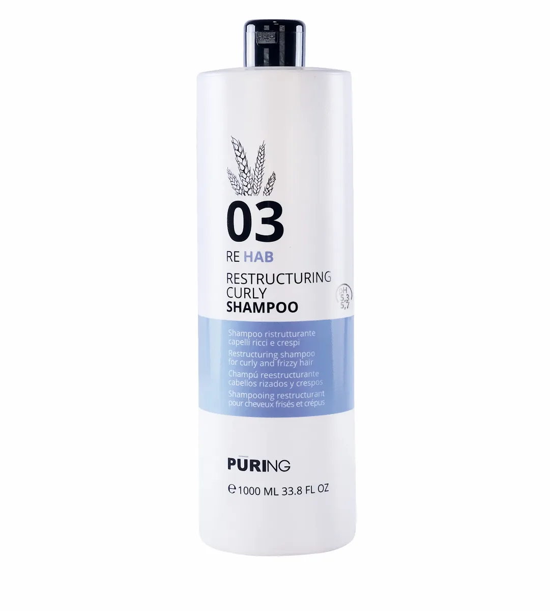 PÜRING 03 Rehab Restructuring Curly Shampoo