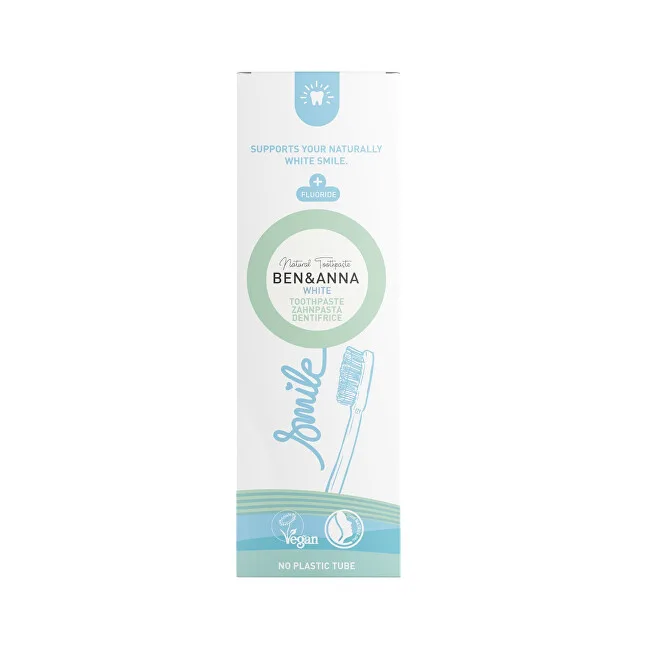 BEN & ANNA White Natural Toothpaste