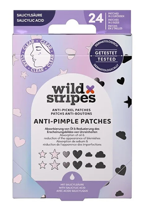 Wild Stripes Hydrocolloid Acne Patches with