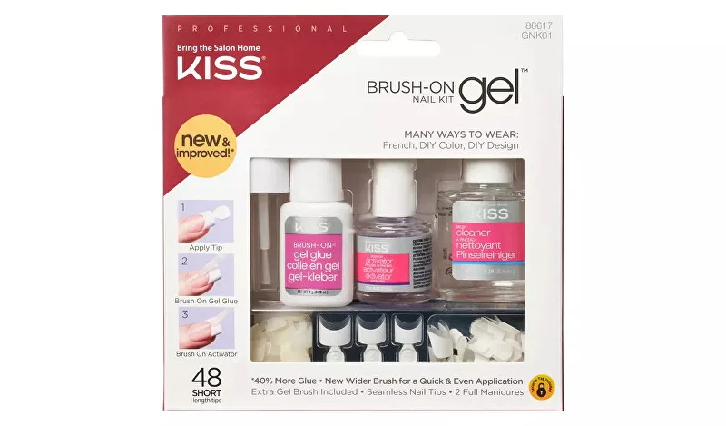 Kiss Brush-On Gel Nail Kit
