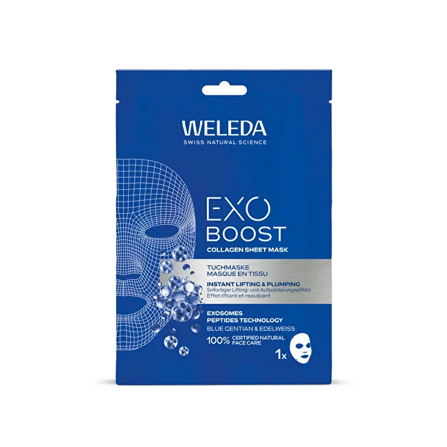 Weleda Collagen face mask Blue gentian