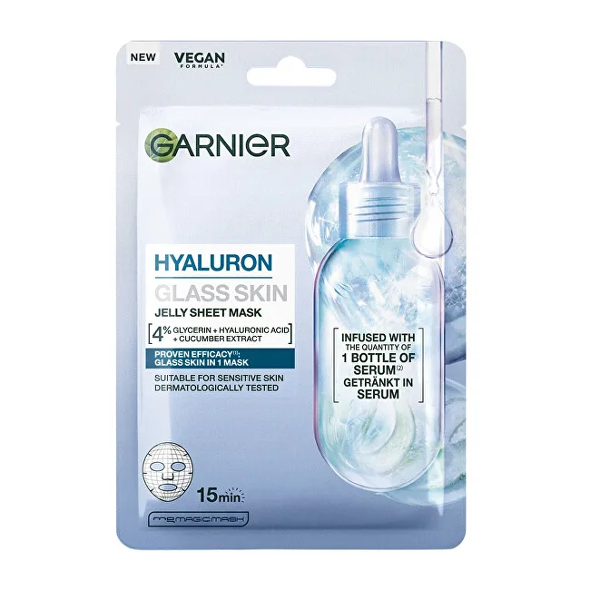 Garnier Hyaluron Glass Skin Jelly Sheet