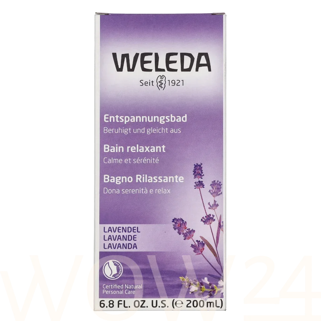Weleda Lavender Relaxing Bath Milk Vannas