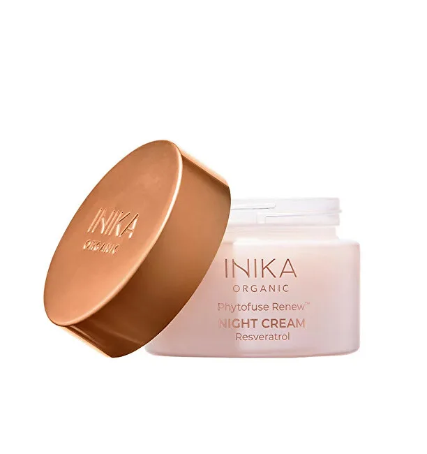 Inika Night cream with resveratrol Phytofuse