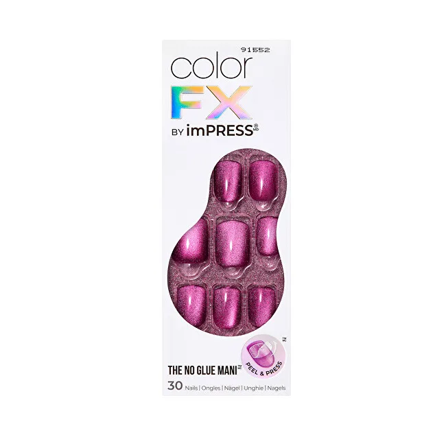 Kiss Glue-on nails ImPRESS Color FX