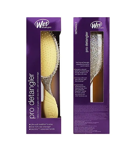 Wet Brush hairbrush Yellow Birthday Celebration