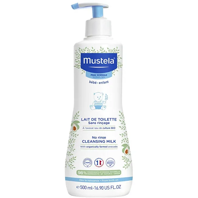 Mustela Bébé No Rinse Cleansing Milk