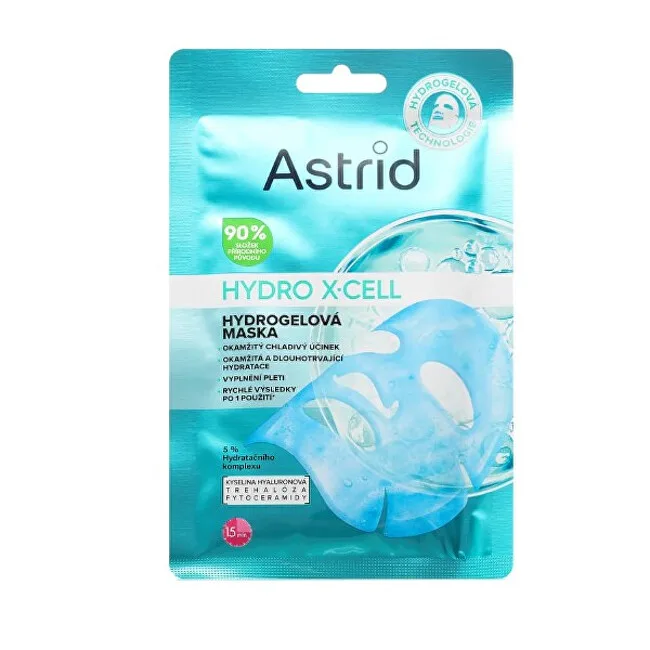 Astrid Cooling hydrogel mask with Hydro