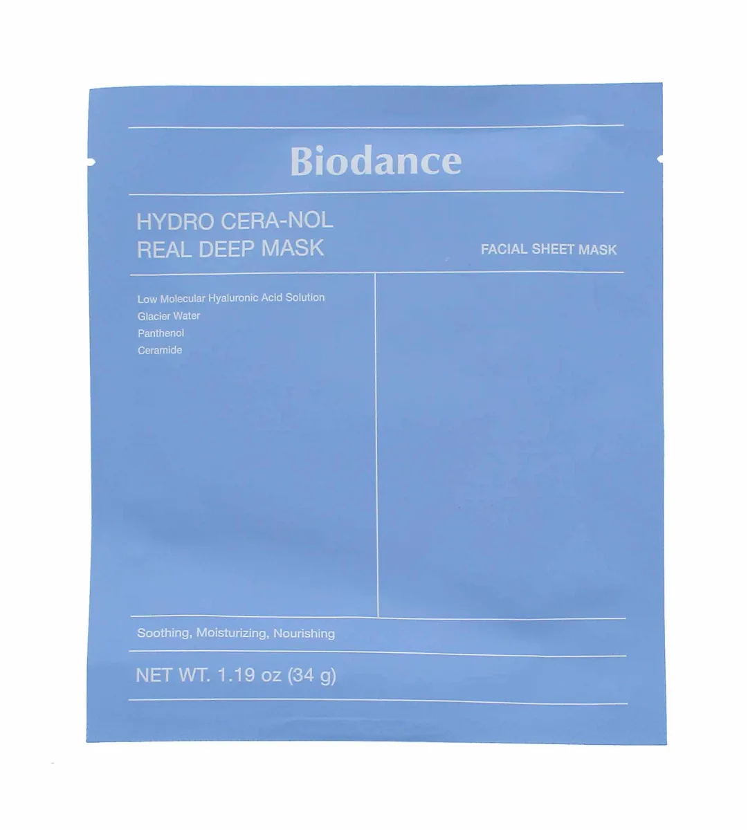 Biodance Hydro Cera-Nol Real Deep Mask