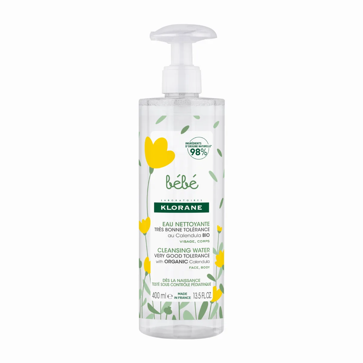 Klorane , Baby, Gentle Cleansing, Cleansing Water