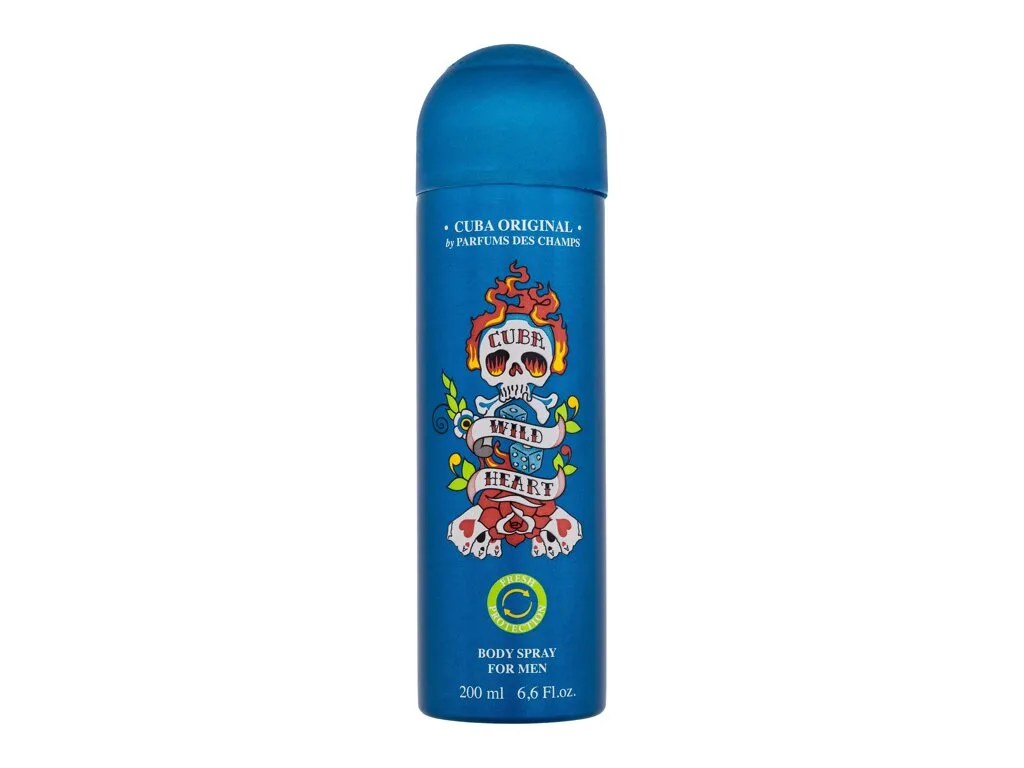 Cuba Wild Heart Dezodorants 200 ml