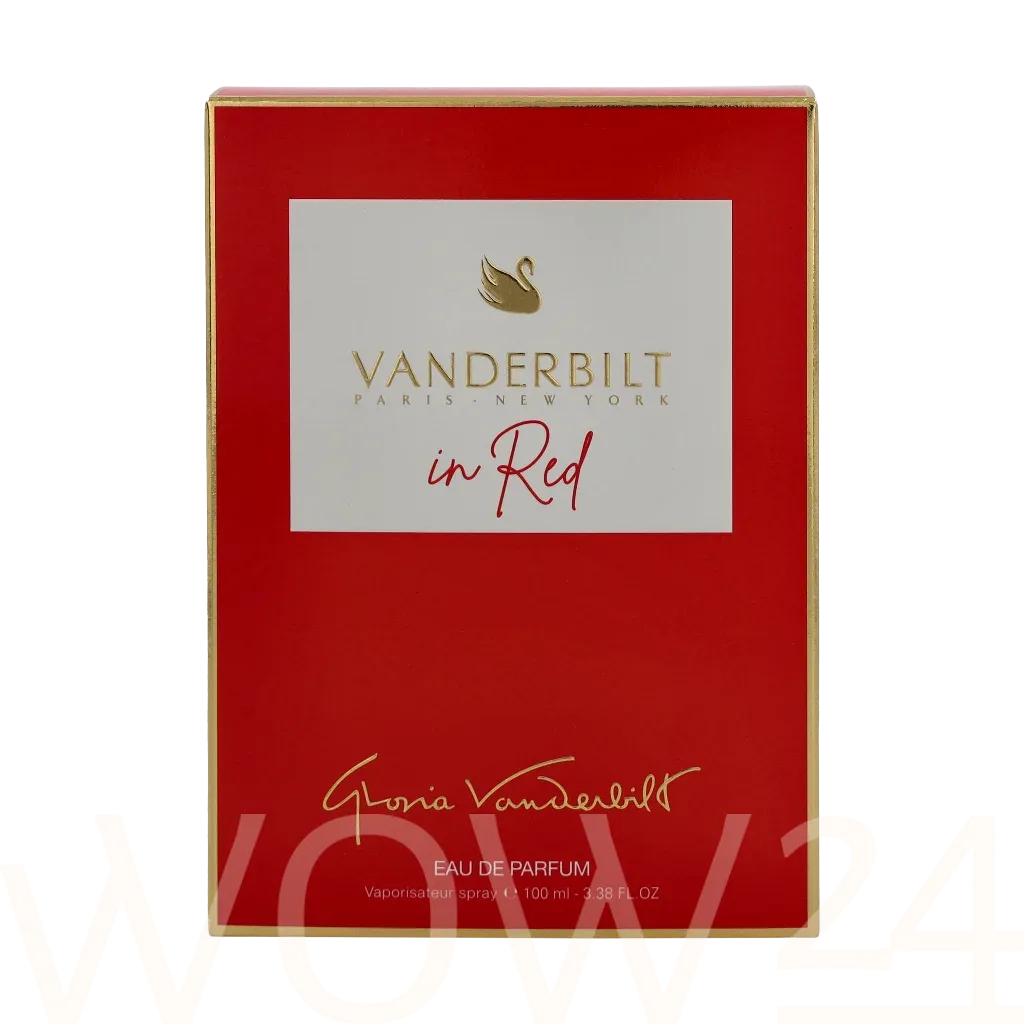 Gloria Vanderbilt In Red Eau De