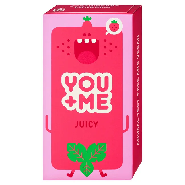 YOU+ME Juicy Condoms - 12 ks