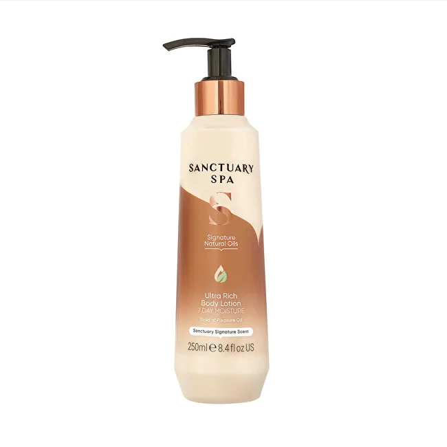 Sanctuary Spa Body Lotion with natural