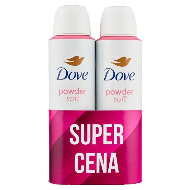Dove Powder Soft antiperspirant set 2