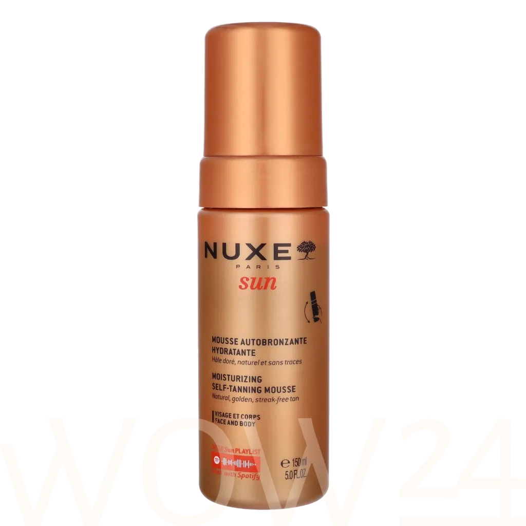 Nuxe Sun Moisturizing Self-Tanning Mousse Paštonējošs