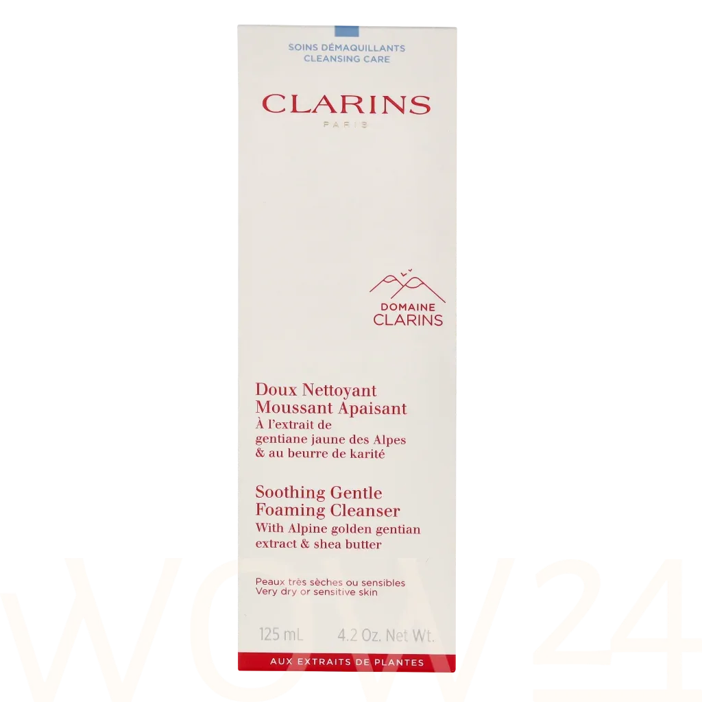 Clarins Soothing Gentle Foaming Cleanser Krēmveida