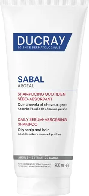 Ducray Sabal Daily Sebum-Absorbing Shampoo -