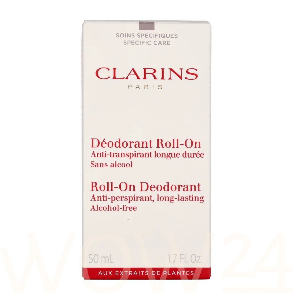 Clarins Roll-On Deodorant Dezodorants 50 ml