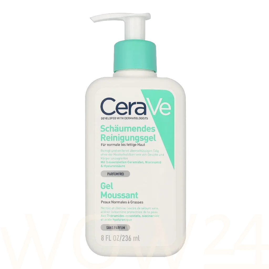 Cerave Facial Cleansers Foaming Cleanser Mazgāšanas