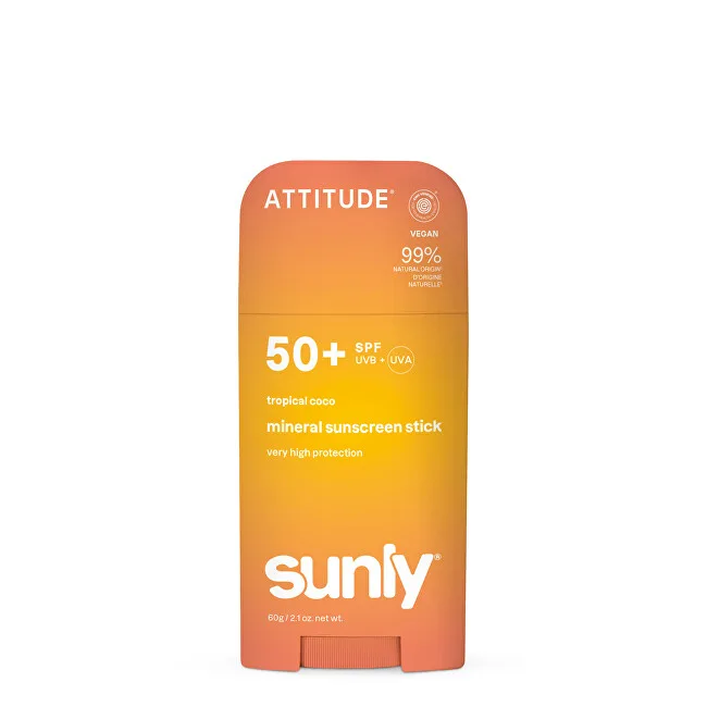 Attitude Sunly Mineral Stick SPF 50