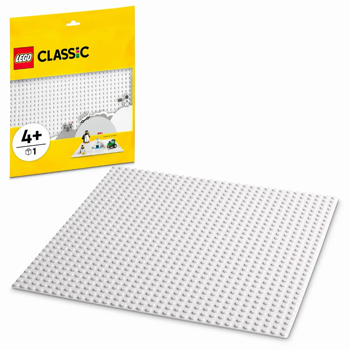LEGO® Bílá podložka na stavění BOYS