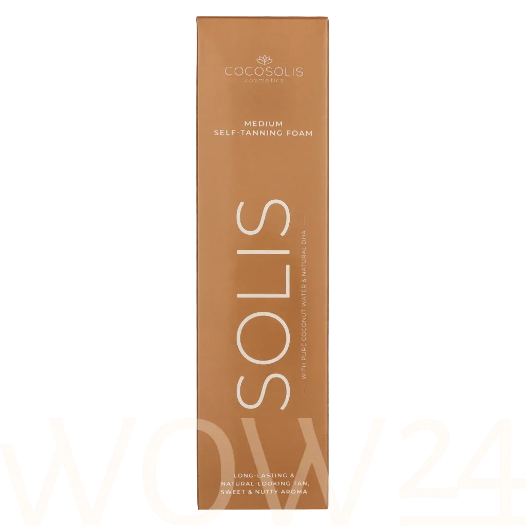 COCOSOLIS SOLIS Self-Tanning Foam Paštonējošs līdzeklis