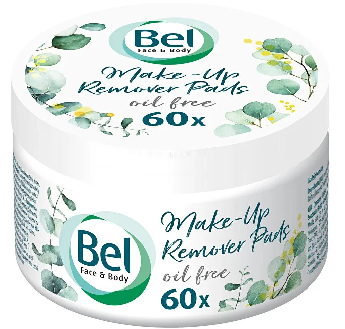 Bel Moistened make-up remover pads with