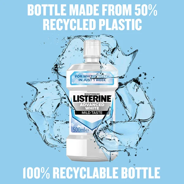 Advanced white mild taste mouthwash thumbnail 2