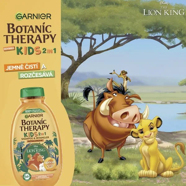 Botanic therapy kids lion king shampoo & detangler thumbnail 4