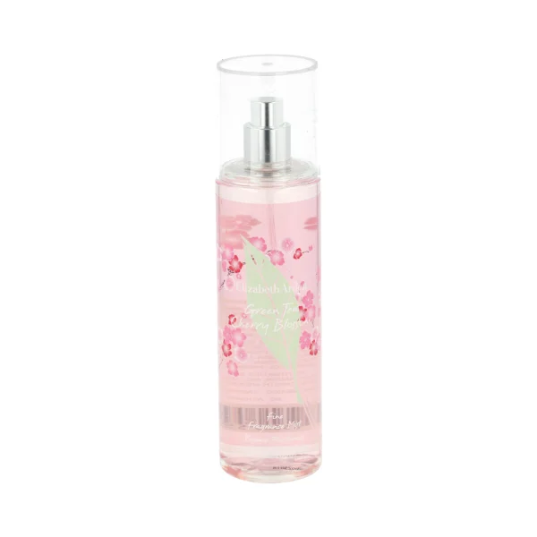 Green tea cherry blossom