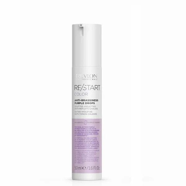 Re/start color anti-brassiness purple drops