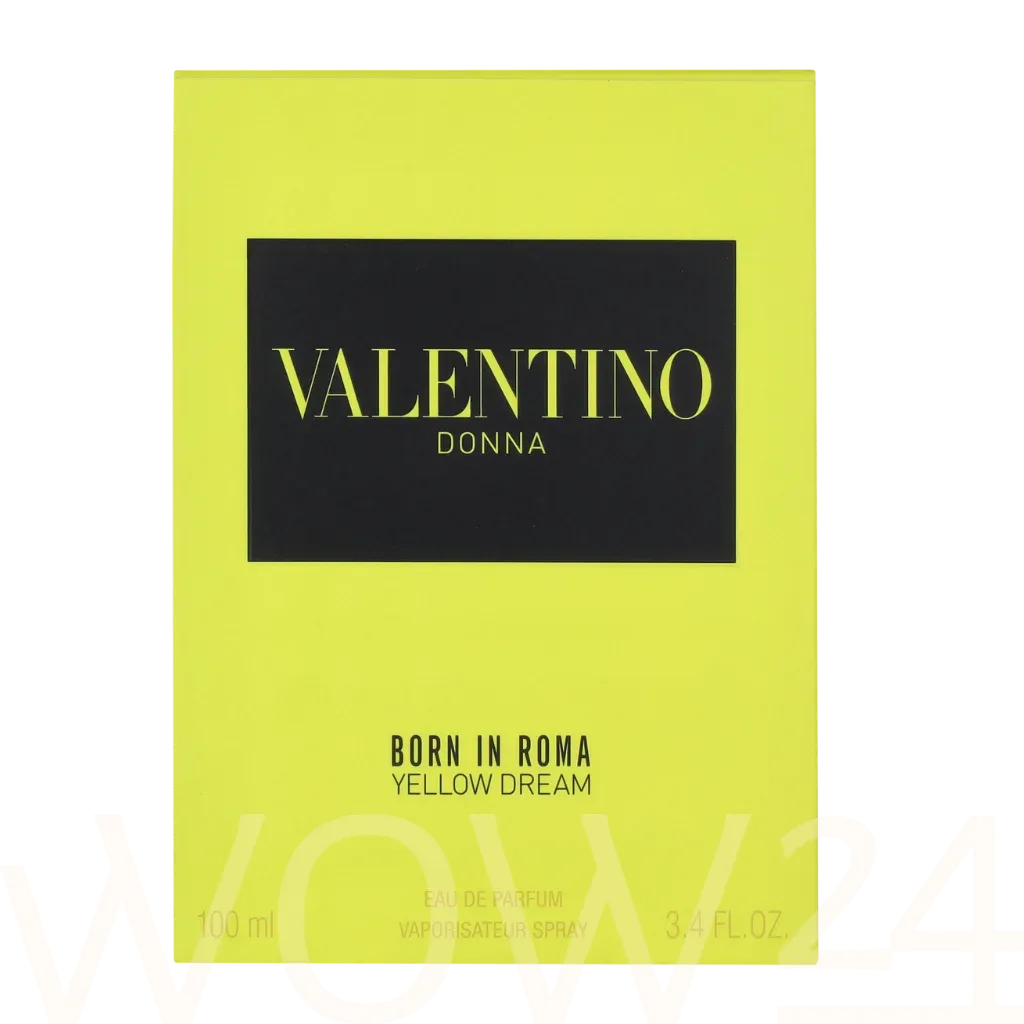 Valentino Donna Born in Roma Yellow