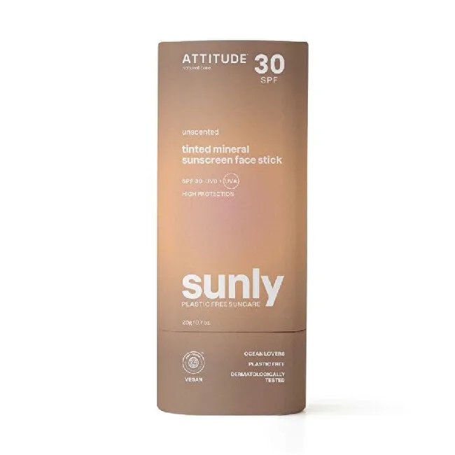 Attitude Tinted Mineral Sunscreen Face Stick