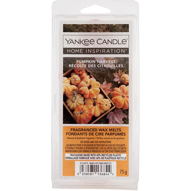 Yankee Candle Pumpkin Harvest scented wax