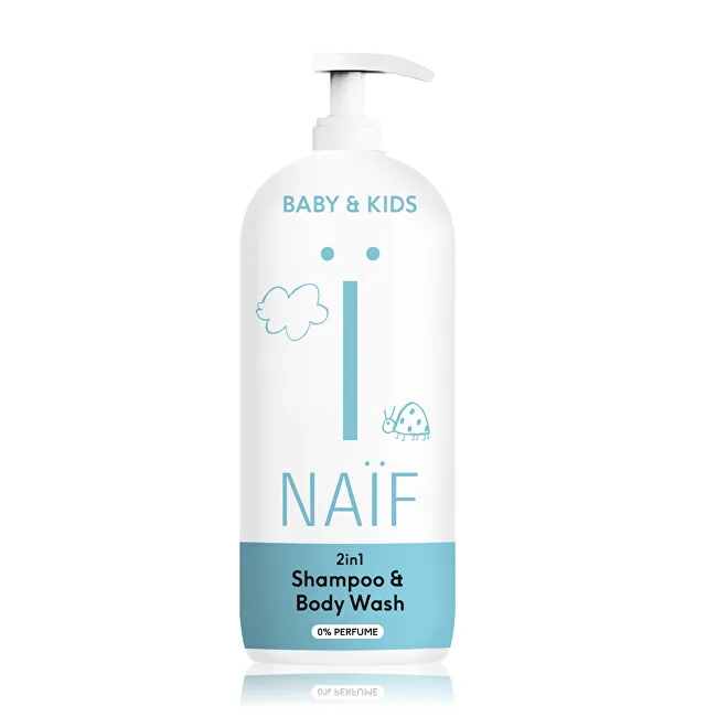NAÏF 2-in-1 washing gel and shampoo