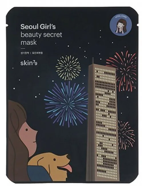 Skin79 Plátýnková vitalizační maska Seoul Girl`s