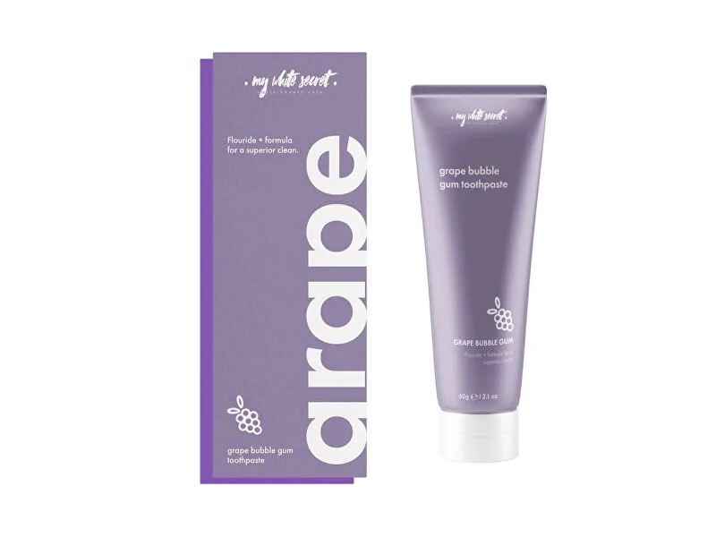 My White Secret Toothpaste Grape wine