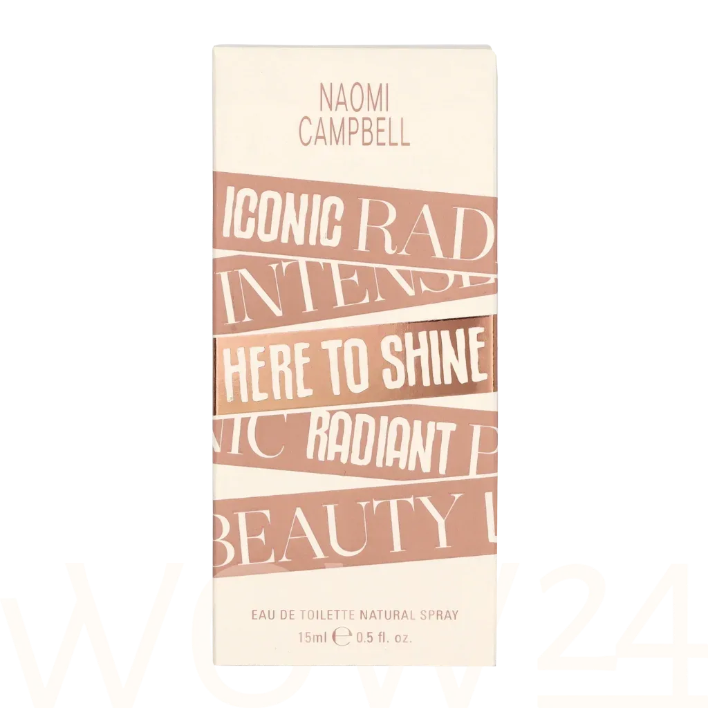 Naomi Campbell Here To Shine Eau