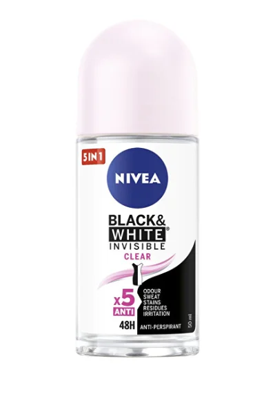 Invisible for black & white clear