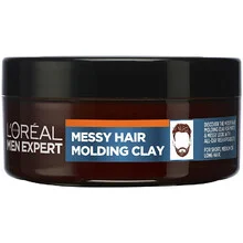 Men expert barber club messy hair molding clay thumbnail 6
